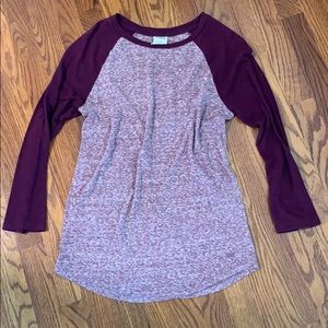 PINK Quarter sleeve tshirt Small